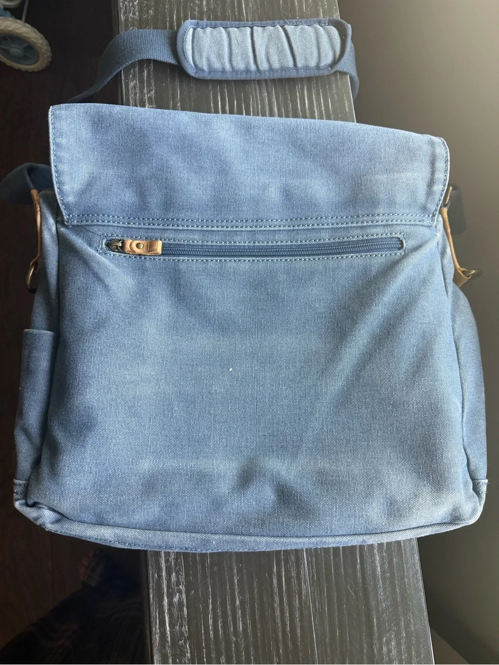 Troop London Classic Canvas Laptop Messenger Bag
